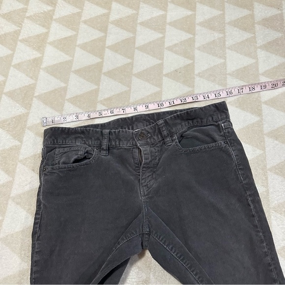 J crew corduroy gray skinny ankle pants 26 - Picture 3 of 6